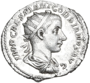 obverse: Gordian III (238-244).. AR Antoninianus, 240 AD