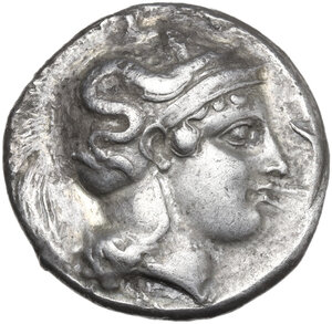 obverse: Southern Lucania, Thurium. AR Stater, c. 400-350 BC