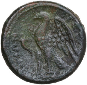reverse: Bruttium, The Brettii. AE Unit, 214-211 BC