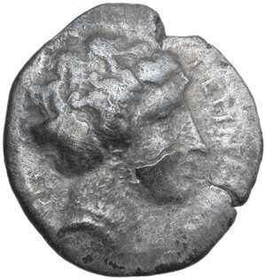 obverse: Bruttium, Terina. AR Drachm, c. 350-300 BC