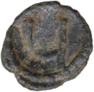 reverse: Tiberius II Constantine (578-582).. AE Pentanummium. Constantinople mint. Struck 579-582