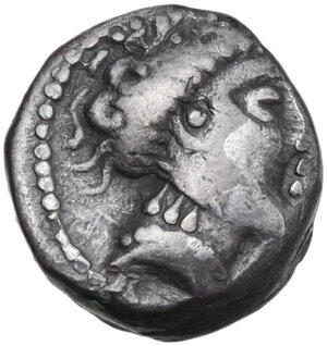 obverse: Cisalpine Gaul, Insubres. AR Drachm, imitation of Massalia, 2nd-1st century BC