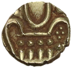 reverse: India.  Haidar Ali (1174-1197) (AD 1761-1782). AV Fanam