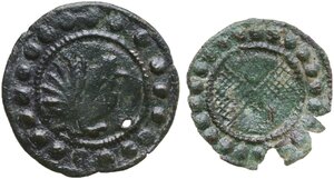 reverse: Italy .  Repubblica (Sec. XIII-1532). Lot of two (2) AE Tesserae, Firenze mint