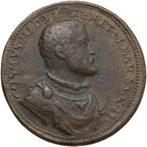obverse: Italy .  Cosimo II de  Medici (1608-1620).. Cast Medal, Firenze mint