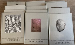 obverse: A.A.V.V. - Museo Nazionale Romano, Le Sculture. 9 volumi (I-IX), 12 tomi. Roma, 1979-1988. Ottimo stato