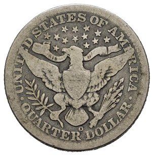 obverse: STATI UNITI. 1/4 DOLLAR 1901 O 