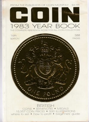 obverse: AA.VV. Coin Year Book 1983. London, 1983 Legatura editoriale, pp. 388, ill.