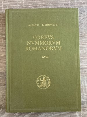 obverse: BANTI / SIMONETTI - CORPVS NVMMORVM ROMANORVM. Vol XVII. Nero. Ottimo stato