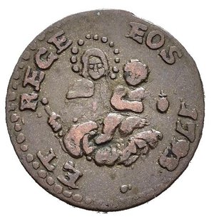 reverse: GENOVA. Dogi biennali III fase (1637-1797). 8 denari 1793. Mi (1,04 g). BB