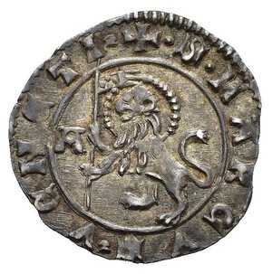 reverse: VENEZIA. Giovanni Dolfin (1356-1361). Soldino. Ag (0,53 g). Paol. 2. SPL