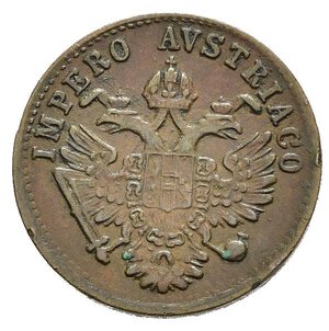obverse: VENEZIA. Regno Lombardo Veneto. Francesco Giuseppe I d Asburgo (1848-1866). 1 centesimo 1852 V. Gig. 41. BB+