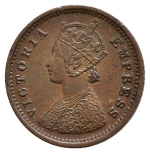 reverse: INDIA - Victoria Queen - 1/12 Anna 1883