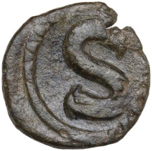 reverse: Heraclius (610-641).. AE 6 Nummi. Alexandria mint. Struck 613-618 AD
