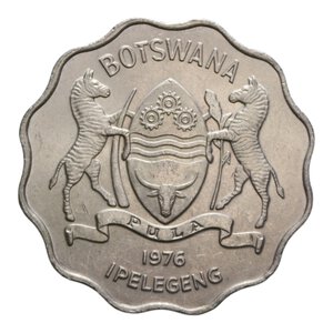 obverse: BOTSWANA PULA 1976 FAO NI. 10,42 GR. SPL-FDC