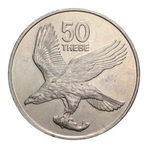 obverse: BOTSWANA THEBE 1981 FAO NI. 11,15 GR. qFDC