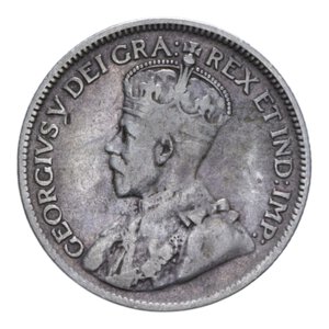 obverse: CIPRO GIORGIO V 9 PIASTRE 1919 AG. 5,56 GR. qBB