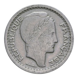 obverse: ALGERIA 20 FRANCS 1949 NI. 5,48 GR. BB+