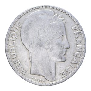 obverse: FRANCIA 10 FRANCS 1934 AG. 9,93 GR. BB+