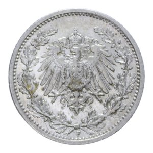 obverse: GERMANIA 1/2 MARK 1915 F AG. 2,81 GR. SPL