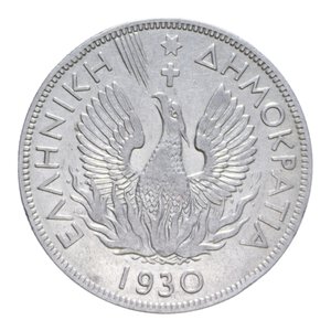 obverse: GRECIA 5 DRACME 1930 NI. 9,93 GR. BB