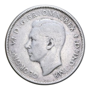 obverse: AUSTRALIA GIORGIO VI FLORIN 1947 AG. 11,23 GR. BB