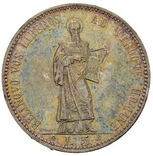 reverse: SAN MARINO. Vecchia monetazione. 5 lire 1898. Roma. Ag. Gig. 17. qFDC