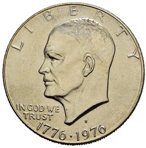 obverse: STATI UNITI. Dollaro 1976. Ag. FDC