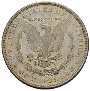 obverse: STATI UNITI. Dollaro Morgan 1879 S. Ag. qFDC