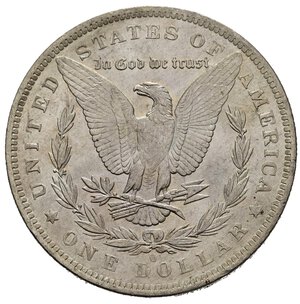 obverse: STATI UNITI. Dollaro Morgan 1883 O. Ag. qFDC