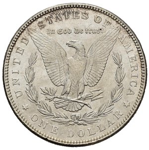 obverse: STATI UNITI. Dollaro Morgan 1883. Ag. qFDC