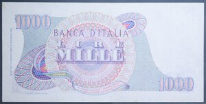 obverse: REPUBBLICA ITALIANA 1000 LIRE 14/1/1964 VERDI 1° TIPO SPL