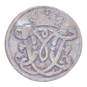 obverse: GERMANIA COLOGNE 1/4 STUBER 1766 EG-IK CU. 2,52 GR. BB