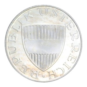 obverse: AUSTRIA 10 SCHILLING 1972 AG. 7,52 GR. PROOF