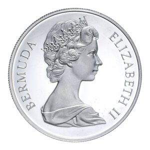 obverse: BERMUDA ELISABETTA II DOLLARO 1972 AG. 28,28 GR. PROOF