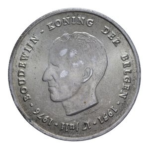 obverse: BELGIO 250 FRANCS 1976 AG. 24,88 GR. SPL 