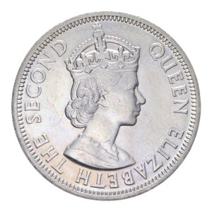 obverse: CARAIBI BRITISH ELISABETTA II 50 CENT. 1965 NI. 13,10 GR. FDC