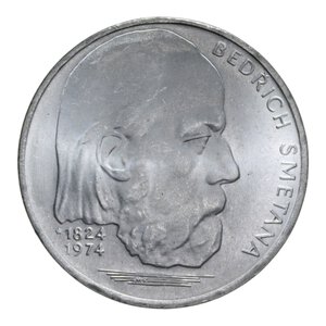 obverse: CECOSLOVACCHIA 100 CORONE 1974 AG. 15,06 GR. FDC