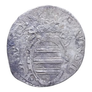 obverse: ANCONA PAOLO IV (1555-1559) GIULIO R AG. 2,83 GR. MB-BB