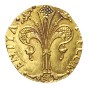 obverse: FIRENZE REPUBBLICA (XIII SEC- 1532) FIORINO D ORO LARGO 1453 II SEMESTRE (ZECCHIERE NICCOLO  DI ANTONIO DI SILVESTRI SERRISTORI ) MIR 25/10 R SPL-FDC (RIPRODUZIONE)