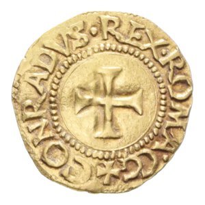 obverse: GENOVA DOGI BIENNALI I FASE (1528-1541) SCUDO D ORO DEL SOLE SIGLE CG AU. 3,32 GR. MIR 185/8 R BB+