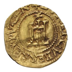 reverse: GENOVA DOGI BIENNALI I FASE (1528-1541) SCUDO D ORO DEL SOLE SIGLE CG AU. 3,32 GR. MIR 185/8 R BB+