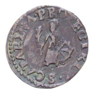 reverse: GUASTALLA FERRANTE III GONZAGA (1632-1678) SESINO CU. 0,91 GR. qBB