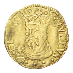 reverse: LUCCA REPUBBLICA (XVI SEC.) SCUDO D ORO DEL SOLE 1552 AU. 3,36 GR. MIR 185/5 SEGNO 49 BB+