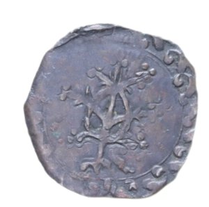 reverse: MASSA DI LUNIGIANA ALBERICO CYBO MALASPINA (1559-1568) QUATTRINO RRRRR CU. 0,58 GR. qBB