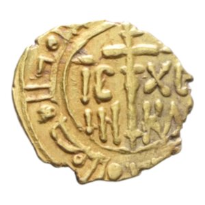 reverse: MESSINA RUGGERO II (1130-1140) TARI  AU. 1,21 GR. MIR 22 C BB+