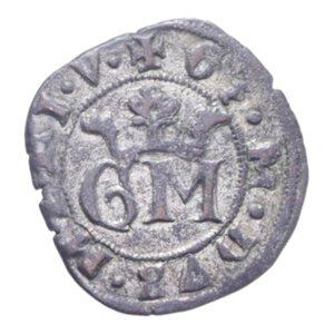 obverse: MILANO GALEAZZO MARIA SFORZA (1468-1476) TRILLINA MI. 1,09 GR. MIR 210 C BB+