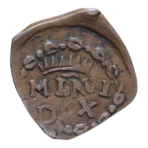 reverse: MILANO CARLO III (1707-1740) QUATTRINO CU. 1,52 GR. BB+