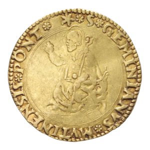 obverse: MODENA ERCOLE II D ESTE (1534-1559) SCUDO D ORO DEL SOLE  AU. 3,30 GR. MIR 643/1 NC BB+