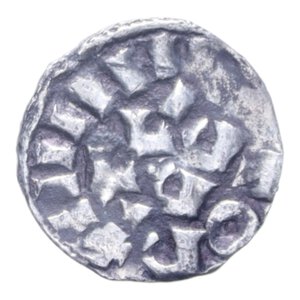 obverse: PAVIA OTTONE III (983-1002) DENARO AG. 0,83 GR. MIR 831 BB